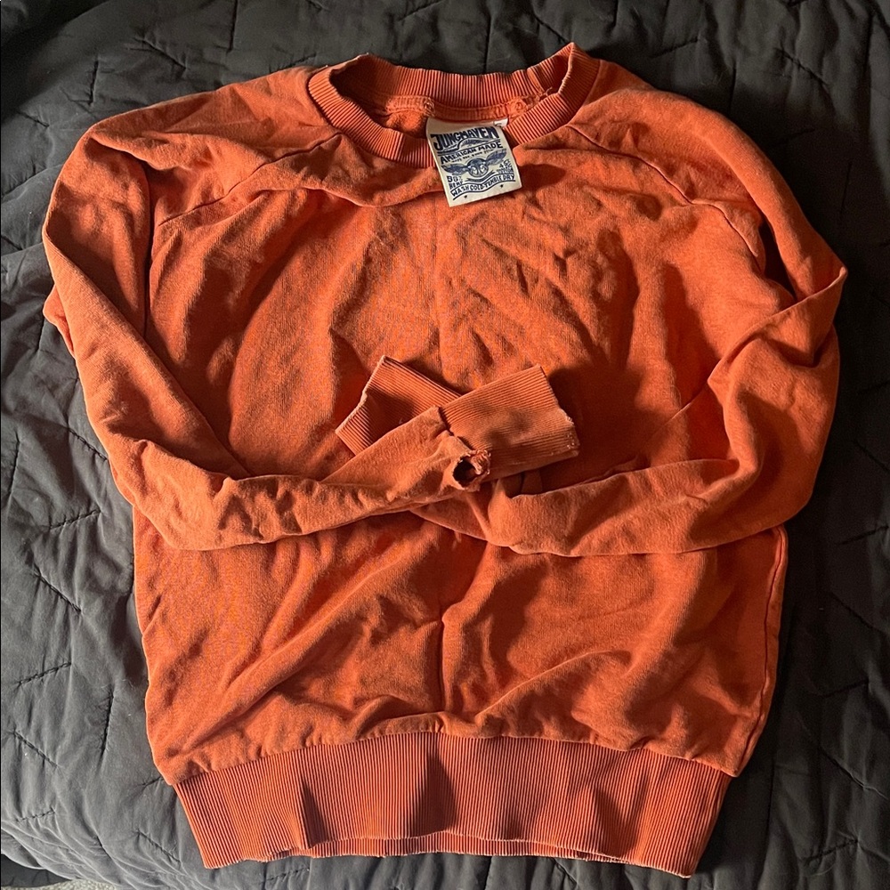 Jungmaven Orange Sweater